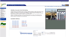 Desktop Screenshot of calc2011.au.costs.infomine.com