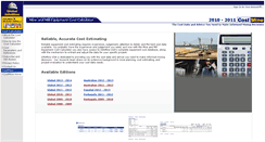 Desktop Screenshot of calc2010.costs.infomine.com