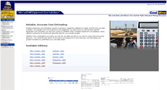 Desktop Screenshot of calc2009.costs.infomine.com