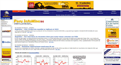 Desktop Screenshot of peru.infomine.com