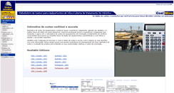 Desktop Screenshot of calc2009.brasil.costs.infomine.com