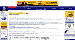 Desktop Screenshot of chile.infomine.com